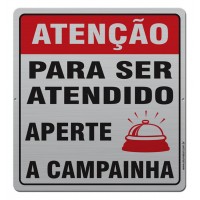 AL - 2008 - ATENÇÃO - PARA SER ATENDIDO APERTE A CAMPAINHA	