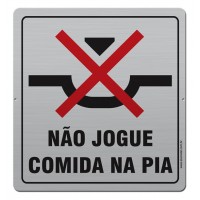 AL - 2034 - Não jogue lixo na pia