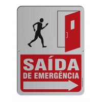 AL - 3005 - SAÍDA DE EMERGÊNCIA - Direita