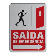 AL - 3005 - SAÍDA DE EMERGÊNCIA - Direita