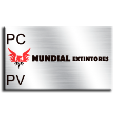 Etiqueta extintor PC / PV